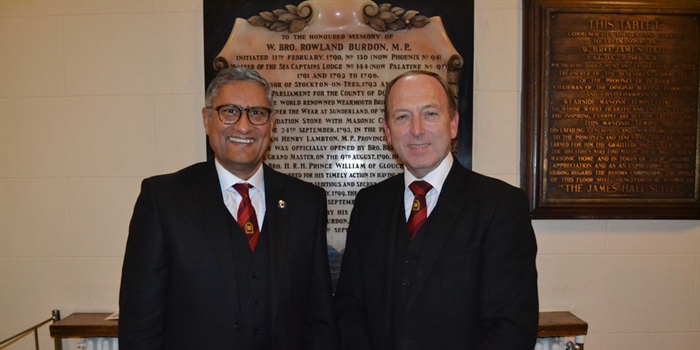 Rak Bhalla Installed as 3rd Provincial Grand Principal in the Royal Arch